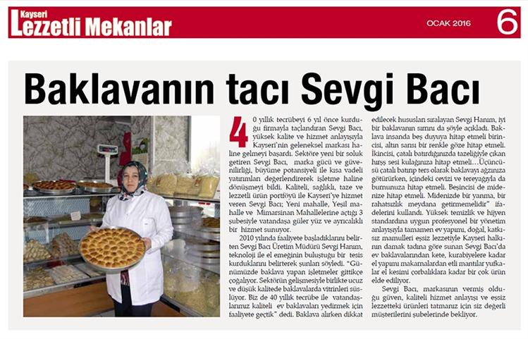 Lezzetli Mekanlar Dergisi 2.sayısındayız